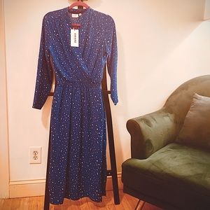 NWT Cross-Neck Midi-dress from AWARE by Vero Moda